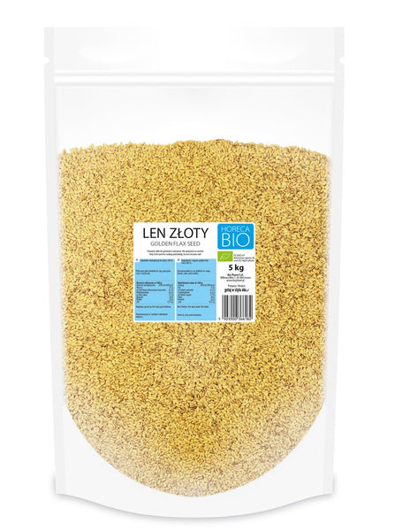 Len złoty 5 kg - Bio Planet (EKO)