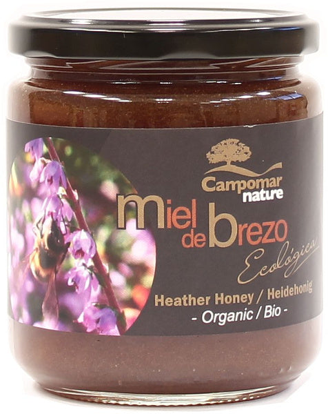 Miód nektarowy wrzosowy 480 g - Campomar Nature (EKO)