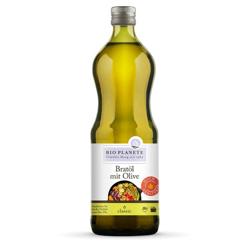 Olej do smażenia z oliwą z oliwek extra virgin 1 l - Bio Planete (EKO)