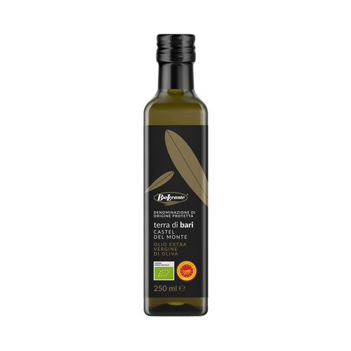 Oliwa z oliwek extra virgin terra di bari castel del monte D.O.P 250 ml - Levante (EKO)