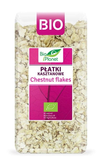 Płatki kasztanowe 300 g - Bio Planet (EKO)