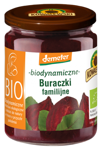 Buraczki tarte bezglutenowe 540 ml - Kowalewski (EKO)