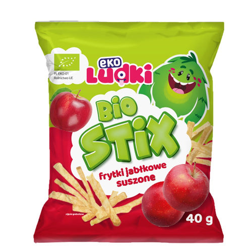 Frytki jabłkowe suszone 40 g - Eko Ludki (EKO)