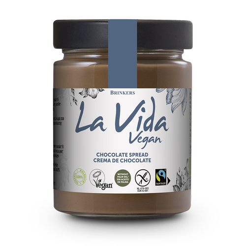 Krem czekoladowy bezglutenowy fair trade 270 g - La Vida (EKO)