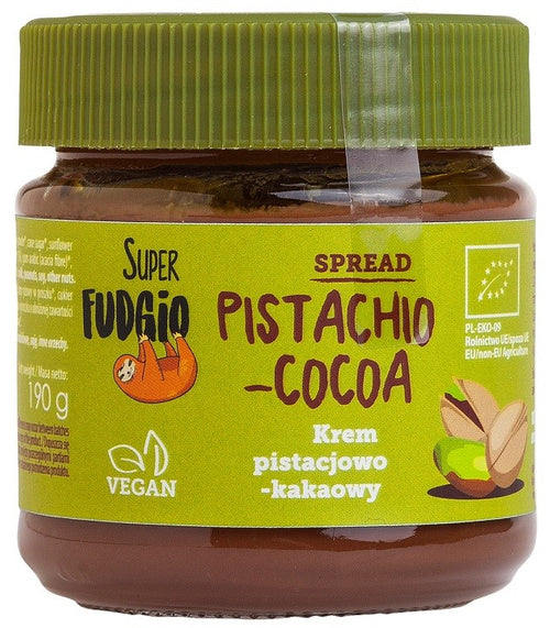 Krem pistacjowo kakaowy bezglutenowy 190 g - Me Gusto (EKO)