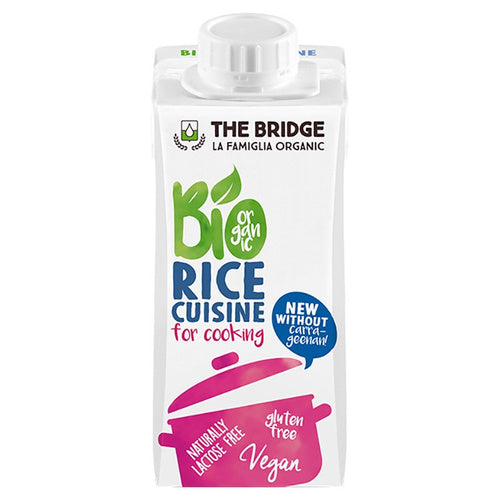 Krem ryżowy do gotowania bezglutenowy 200 ml - The Bridge (EKO)