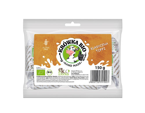 Krówki klasyczne bezglutenowe 150 g - Ekoflorka (EKO)