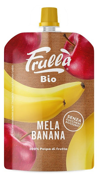 Mus jabłko banan bez dodatku cukru 100 g - Natura Nuova (EKO)