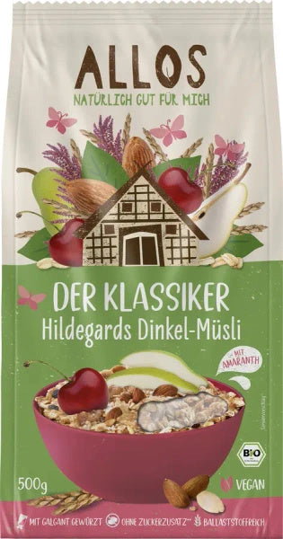 Musli orkiszowe Św. Hildegardy 500 g - Allos (EKO)