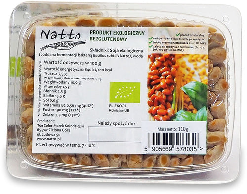 Sfermentowana soja 110 g - Natto (EKO)