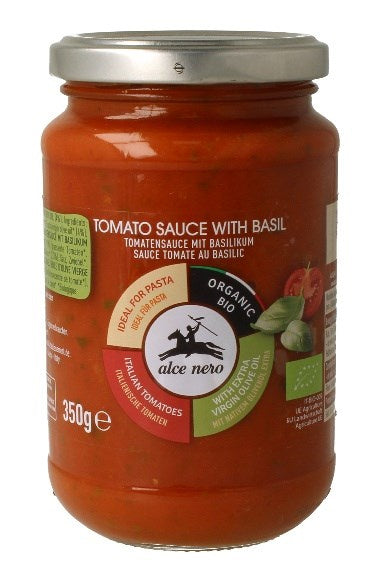 Sos pomidorowy z bazylią 350 g - Alce Nero (EKO)